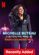 Kliknij by uzyskać więcej informacji | Netflix: Michelle Buteau: A Buteau-ful Mind at Radio City Music Hall / Michelle Buteau: A Buteau-ful Mind at Radio City Music Hall | W tym herstorycznym występie Michelle Buteau mówi o tym, jak to jest być wiralem, o wychowywaniu bliźniąt i o złych stronach haju.